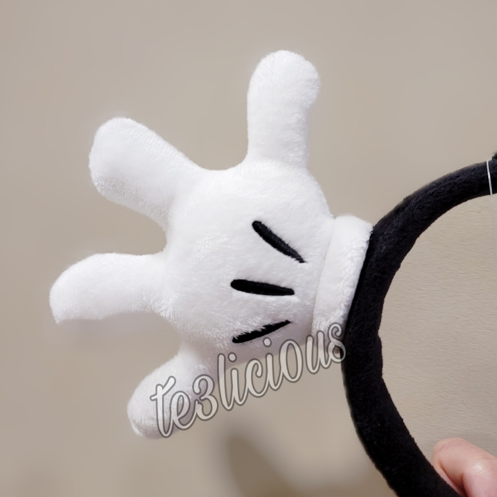 DISNEY PARKS MICKEY GLOVES EAR HEADBAND - Picture 2 of 4
